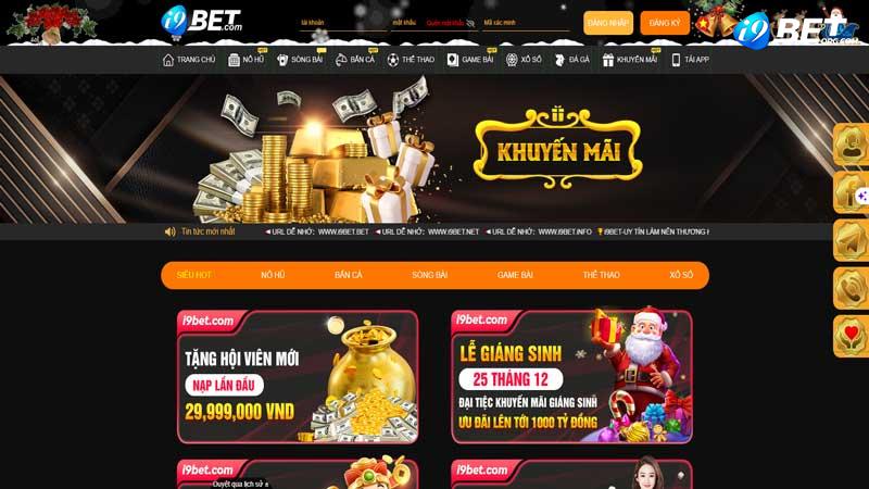 SIÊU KHUYẾN MÃI TẠI I9BET - ĐĂNG KÝ NHẬN NGAY 100% GIÁ TRỊ TIỀN NẠP