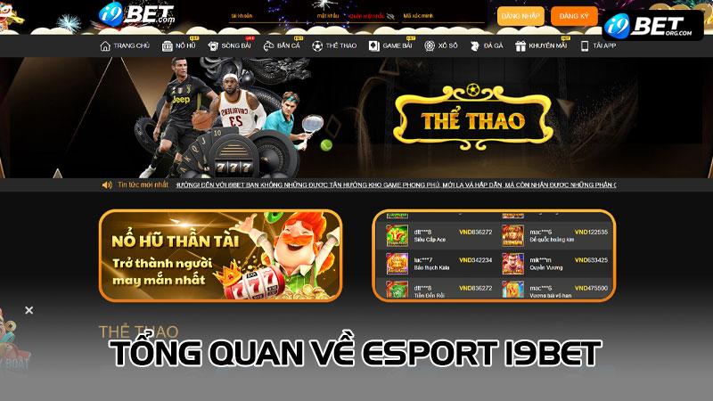 Tổng quan về Esport I9bet