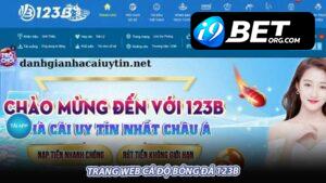 Trang web cá độ bóng đá 123B